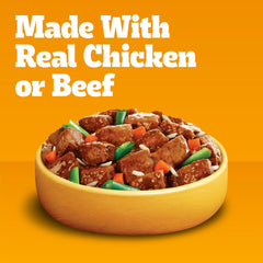 Pedigree Choice Cuts In Gravy Adult Canned Wet Dog Food Prime Rib Multipack, 13.2 oz. Cans (12 Count, Pack of 1)