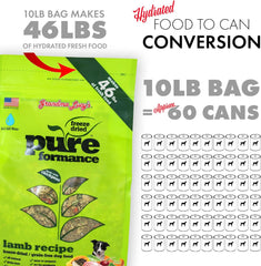 Grandma Lucy’s® Pureformance™ Freeze Dried Grain Free Lamb Recipe Dog Food