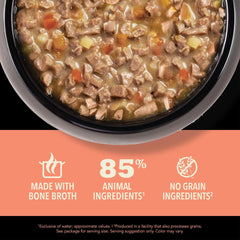 ACANA PREMIUM PATE Wet Cat Food, Salmon & Chicken Recipe in Beef Bone Broth