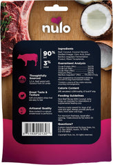 Nulo Premium Jerky Strips Dog Treats, Grain-Free High Protein Jerky Strips made with BC30 Probiotic to Support Digestive & Immune Health 5 Ounce (Pack of 1)