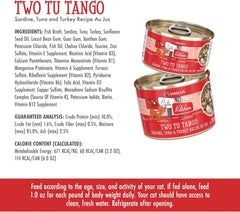 Weruva Cats in The Kitchen, Two Tu Tango with Sardine, Tuna & Turkey Au Jus Cat Food