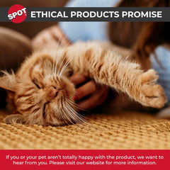 SPOT Flippin’ Skinneeez Flopping Interactive Realistic Flopping Wiggling Moving Potent Catnip Cat Toy for Indoor Cats - Skunk