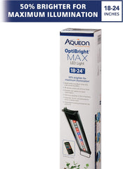 Aqueon LED OptiBright MAX Fish Tank Aquarium Light with Remote Control