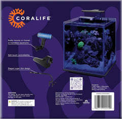Coralife Aquarium Fish Tank Marine Salt Water Clip-On LED Light