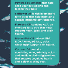 Nulo Omega 3-6-9 Fish Oil for Dogs and Puppies, Supports Skin & Coat Health, Joint Health, Heart Health, 16 Ounces
