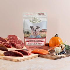 BADLANDS RANCH - Superfood Complete, Air-Dried Adult Dog Food - High Protein, Zero Fillers, Superfood Nutrition by Katherine Heigl (11.5 oz, Beef & Bison Formula)