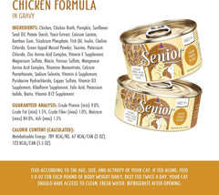 Weruva Cat Senior, Chicken Formula in Gravy