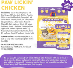 Weruva Cat Freeze Dried, Paw Lickin' Chicken with Chicken Breast