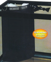 Marineland Perfecto Manufacturing Marineland Fish Aquarium with 2 Corner-Flo, Black