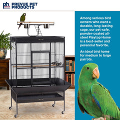 Prevue Pet Products Signature Series Select Wrought Iron Cage - 36x24x66 Color: Coco