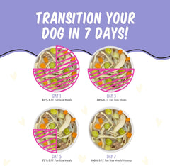 B.F.F. Best Fido Friend Fun Size Meal Variety Pack, Natural Wet Dog Food Cups by Weruva