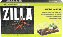 Zilla Micro Habitat Terrariums with Locking Latch