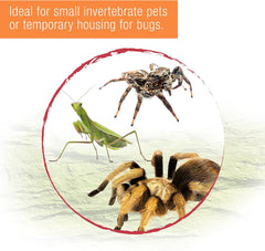 Zilla Micro Habitat Terrariums with Locking Latch