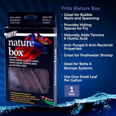 Fritz Aquatics Betta Botanicals for Betta and Community Fish Aquariums (Nature Box)