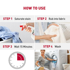 Nature's Miracle Laundry Boost Spot Treatment Stain and Odor Remover, 32 Oz., Laundry Pre-Wash Stain and Odor Remover