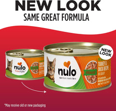 Nulo Freestyle Turkey & Duck Minced Wet Canned Cat Food, 3 Ounce (Pack of 24)