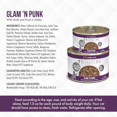 Weruva Truluxe Cat Food, Glam 'N Punk with Lamb & Duck in Gelée (Pack of 24)