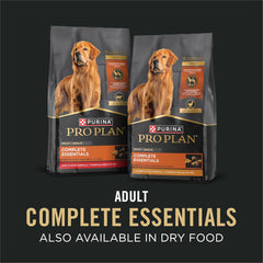 Purina Pro Plan Complete Essentials Turkey and Vegetables Entree In Wet Dog Food Gravy - (Pack of 12) 13 oz. Cans