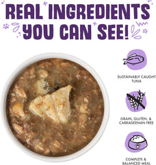 Weruva Classic Cat Food, Polynesian BBQ with Grilled Red Bigeye in Gravy (Pack of 24)