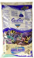 CaribSea Arag-Alive Fiji Pink Sand - 20 lbs – Natural Aragonite Substrate for Marine & Reef Tanks – Supports Coral Growth & Enhances Tank Stability