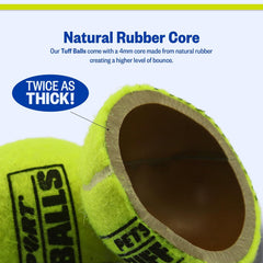 PetSport Tennis Balls for Dogs, Great for Boredom and Aggressive Chewers, Interactive, Certified Non-Toxic, Won’t Wear Down Teeth