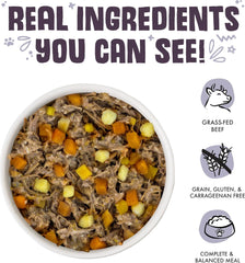 Weruva Classic Dog Food, Steak Frites with Beef, Pumpkin & Sweet Potato in Gravy