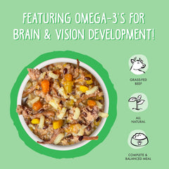 Weruva Puppy, Beef and Rice Formula in Gravy