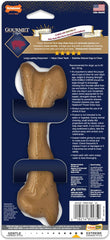 Nylabone Gourmet Style Femur Bone Strong Chew Toy for Dogs, Baby Back Rib Flavor, Large - Up to 50 lb., 1 Count