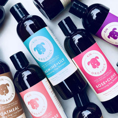 kin+kind kin organics Jasmine+Lily Organic Dog Shampoo