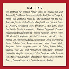 AvoDerm Grain Free Beef and Vegetables Recipe Dry Dog Food, All Life Stages, 4lb bag