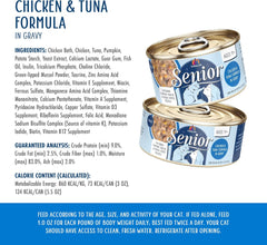 Weruva Cat Senior, Chicken and Tuna Formula in Gravy