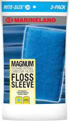 Marineland ML90769 JH Floss Sleeve Magnum Polishing Internal Filter (3 Pack)