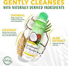 TropiClean Gentle Puppy Shampoo, Dog Shampoo for Allergies & Sensitive Skin