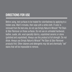 Nature's Miracle Simply Pet Stain and Odor Remover, Made with 86% Plant-Derived Surfactants