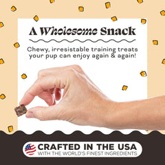 Primal Beef Jerky Dog Treats Made with Beef Bone Broth, Give Pieces a Chance, Training Treat for Dogs, 4 oz