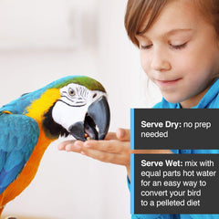 Tropimix Bird Food for Cockatiels and Lovebirds, Hagen Parrot Food with Seeds, Fruit, Vegetables, Vitamins & Amino Acids, 8 Pound (Pack of 1)