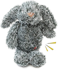 SPOT Cuddle Bunnies Dog Toy - Soft, Plush Fabric Dog Toy with Squeaker, Perfect for Cuddling, Great for Dogs and Puppies of All Ages, Medium to Large Breeds - 13" Rabbit, Assorted Colors