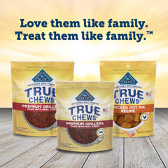 True Chews - Blue Buffalo True Chews Premium Grillers Dog Treats, Made in the USA with Natural Ingredients, Steak