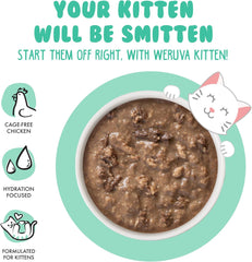 Weruva Kitten, Chicken & Tuna Formula in Gravy 3-oz Pouch(Pack of 12)