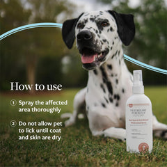 Veterinary Formula Clinical Care Hot Spot & Itch Relief Medicated Spray – Easy to Use Spray for Dogs & Cats – Helps Alleviate Sensitive Skin, Scratching, and Licking of Coat (1 Pack)