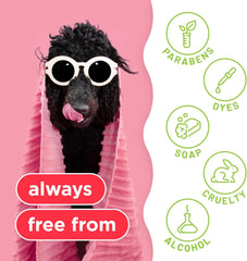 TropiClean 2-in-1 Dog Shampoo and Conditioner, Moisturizing Dog Detangler, Puppy Safe, Made in the USA, Watermelon Scent, Cat & Kitten Safe