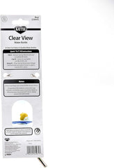 Kaytee Clear View Water Bottle for Pet Gerbils, Hamsters & Mice, 8 oz