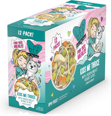 Weruva Best Fido Friend Fun Size Meals for Dogs, Kiss Me Thrice 2.75-oz(Pack of 12)