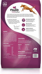 Nulo Frontrunner Dry Dog Food for Adult Dogs - Grain Inclusive Recipe with Pork, Barley, & Beef - All Natural Pet Foods with High Taurine Levels - Animal Protein for Lean Strong Muscles