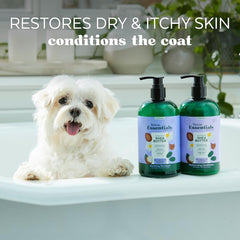 TropiClean Essentials Shea Butter Conditioner for Dogs | Restore Dry & Itchy Skin |