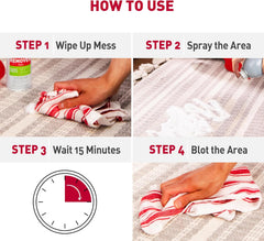 Nature's Miracle Advanced Stain and Odor Eliminator Foam Cat 17.5 Ounces, for Severe Cat Messes, Aerosol