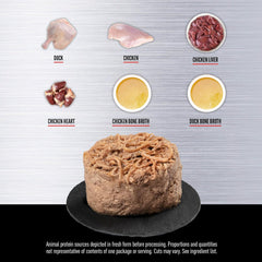 ORIJEN Duck and Chicken Entree in Bone Broth Wet Cat Food, WholePrey Ingredients