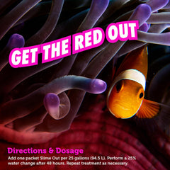 Fritz Aquatics Slime Out Treatment for Stains from Red Cyanobacteria in Fresh or Saltwater Aquariums