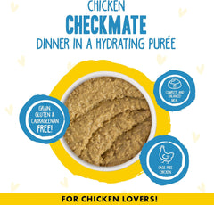 Weruva B.F.F. Play - Best Feline Friend Paté Lovers, Aw Yeah!, Chicken Checkmate with Chicken