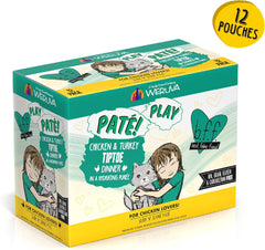 Weruva B.F.F. Play - Best Feline Friend Paté Lovers, Aw Yeah!, B.F.F. PLAY - Best Feline Friend Paté Lovers, Aw Yeah!, Chicken & Turkey Tiptoe with Chicken & Turkey& Tuna Til' Then with Chicken & Tuna (Copy)
